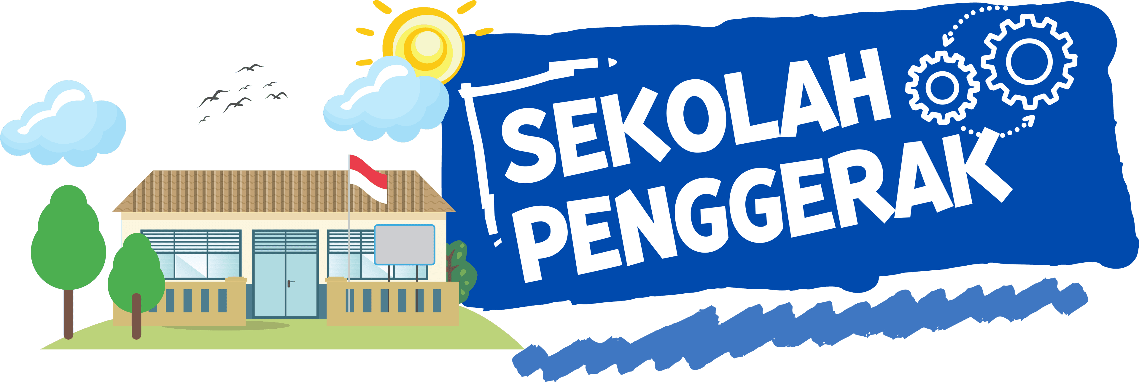 Logo Sekolah Bergerak